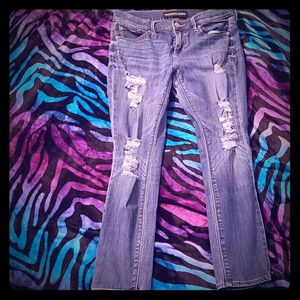 Size 8s Express Denim Legging jeans